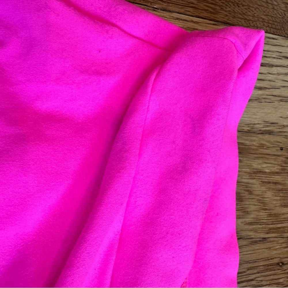 Lunalae Follow me bra & Lure you shorts sz US 4 hot pink Pole dance wear - Picture 10 of 14